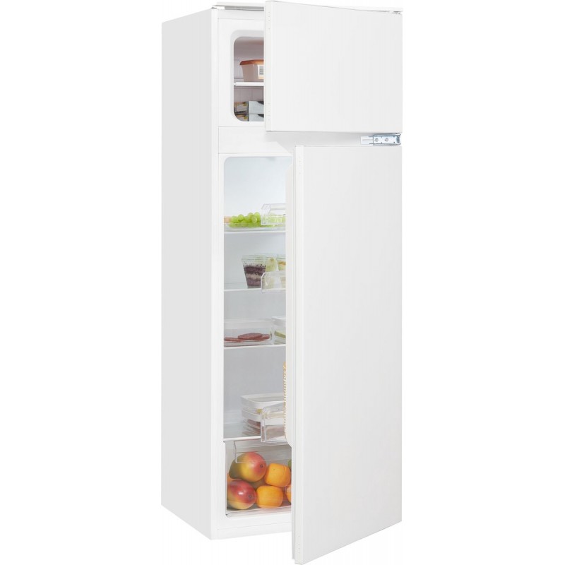 Exquisit EKGC265-40-040E - Koel-vriescombinatie - Inbouw - 202 liter - Wit