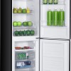 Exquisit KGC250-80-NF-040DB - Koel-vriescombinatie  - 247 Liter - No-Frost - Energielabel D - Zwart