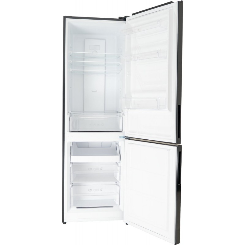 Exquisit KGC250-80-NF-040DB - Koel-vriescombinatie  - 247 Liter - No-Frost - Energielabel D - Zwart