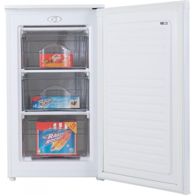 Exquisit GS111-040EW - Vriezer tafelmodel - 64 Liter - 40dB - 4 Vriesruimte - Wit