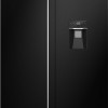 Exquisit SBS239-WS-EB -Amerikaanse Koelkast - Waterdispenser - Display - 442 Liter - Zwart