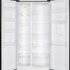 Exquisit SBS239-WS-EB -Amerikaanse Koelkast - Waterdispenser - Display - 442 Liter - Zwart