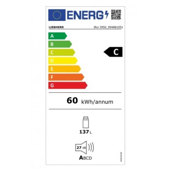 Liebherr IRCI 3950-62 - Deur-op-deur - Energieklasse C - LED plafondverlichting