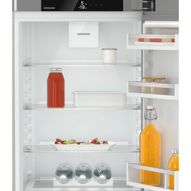Liebherr CNSDC 5703-22 - Koelvriescombinatie - 202x60x68 cm - 268 l koelen + 103 l vriezen - Zeer stil - 35 dB