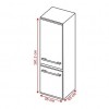 Liebherr CUe 2831 - Koel-vriescombinatie - Vrijstaand - 266 - E - Wit