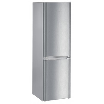 Liebherr - CUele 3331 001 26 - Koel-vriescombinatie - Vrijstaand - 296 L - E - Zilver