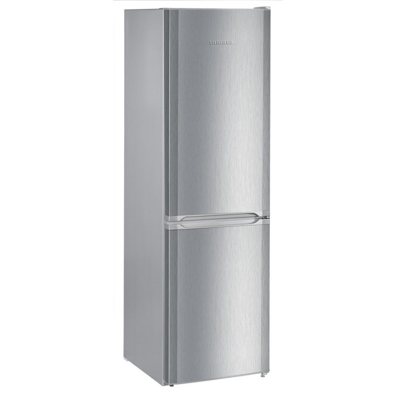Liebherr - CUele 3331 001 26 - Koel-vriescombinatie - Vrijstaand - 296 L - E - Zilver