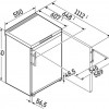 Liebherr FD 1404-20 - Vriezer tafelmodel - 85x55x61 cm - Nee - 107 l