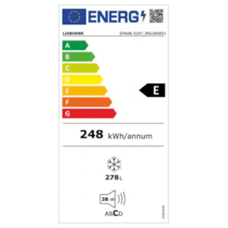 Liebherr XRFSF 5245-22 - side-by-side - Flexibele inrichting - Energieklasse E - NoFrost - op waterleiding - 186 cm hoog