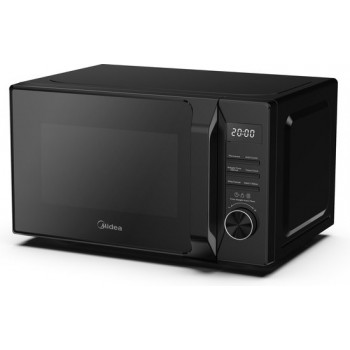 Midea AG20CF2EBK - Magnetron met grill - 20L - 700W - 8 Automatische programma's - Zwart