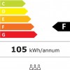 Climadiff CLS65B1 Wijnkoelkast voor 63 flessen - Wijnklimaatkoelkast Vrijstaand - Wijnkoeler - Instelbaar tussen 5°C en 20°C - slechts 37dB
