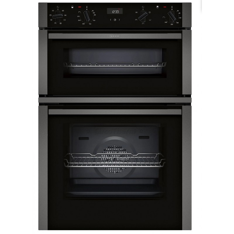 NEFF U1ACE2AG3B Inbouw elektrische dubbele oven - Zwart