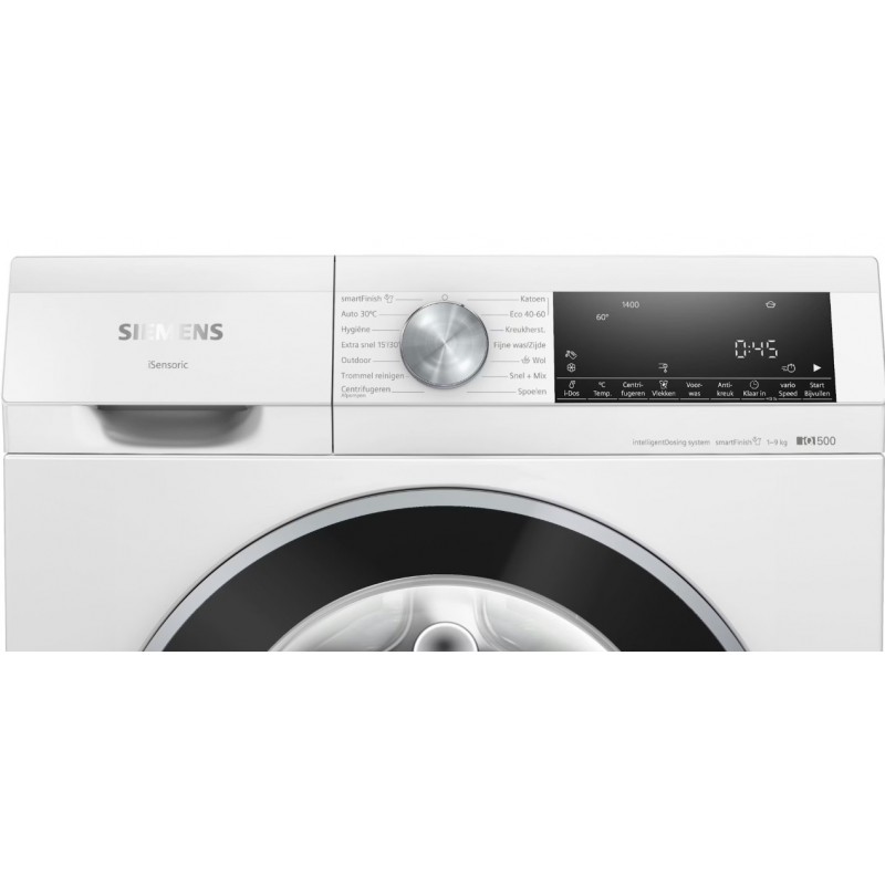 Siemens WG44G2F0NL - iQ500 - Wasmachine met stoom - 1400 rpm - Automatisch doseren - Energielabel A