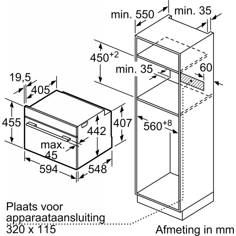 Siemens CB734G1B2 - iQ700 - Inbouwoven