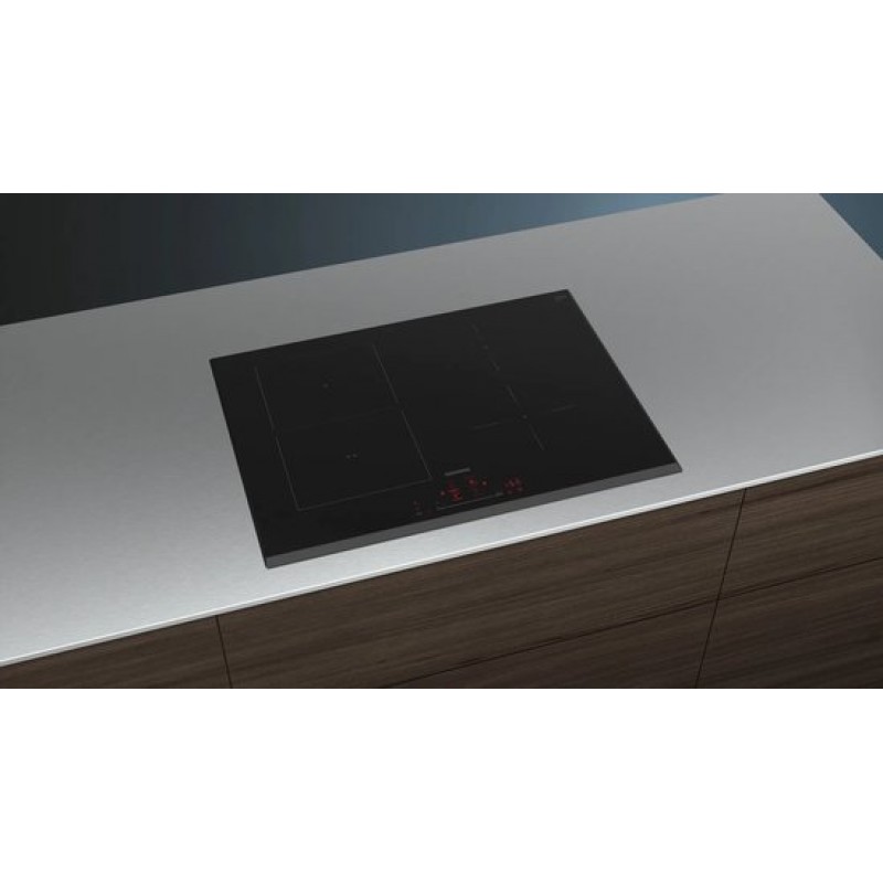 Siemens ED751HSC1E - iQ500 - Inductiekookplaat - 70cm - Home Connect - combiZone: combineer probleemloos twee inductiezones - fryingSensor Pro: Geniet van het koken zonder bang te zijn dat je het eten laat aanbranden