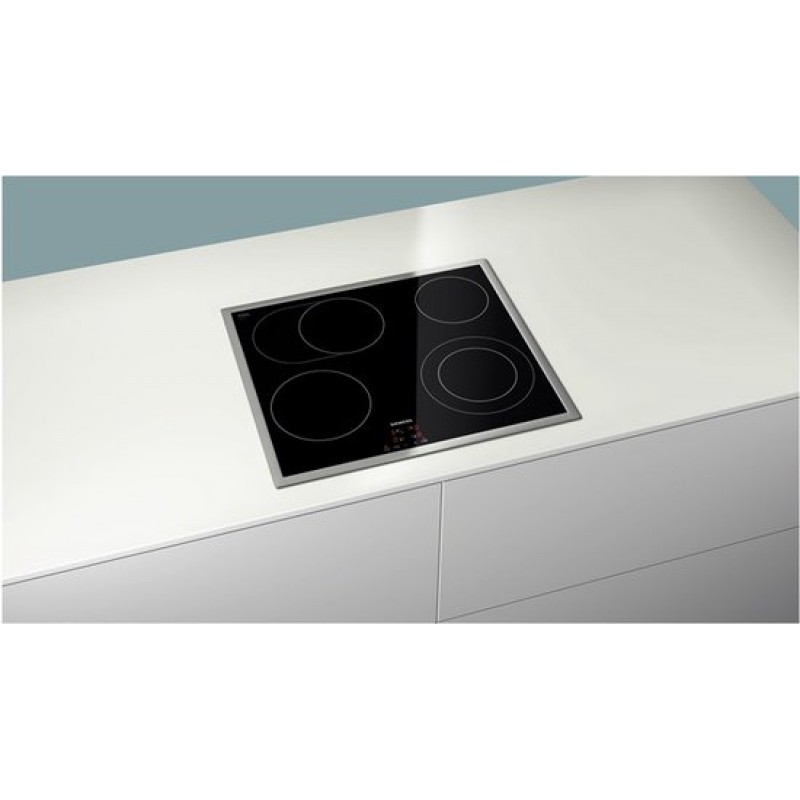 Siemens ET645HN17E - iQ300 - Keramische kookplaat - 60 cm - touchControl - vlaklijst