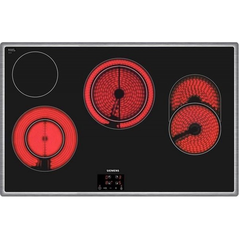 iQ300, Keramische kookplaat 80 cm, touchControl, vlaklijst