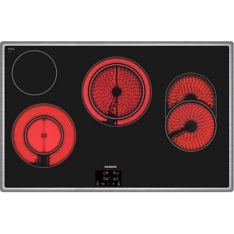 iQ300, Keramische kookplaat 80 cm, touchControl, vlaklijst