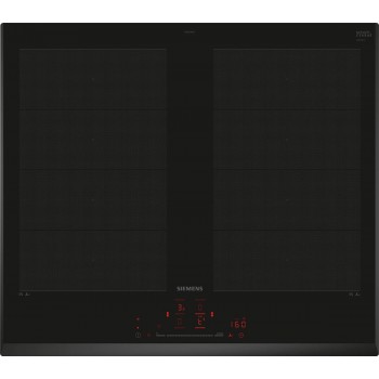 Siemens EX651HXC1E - IQ700 - Inductiekookplaat - 60 cm - Home connect - flexInduction: de slimme kookplaat die zich aanpast aan je wensen - fryingSensor Pro: Geniet van het koken zonder bang te zijn dat je het eten laat aanbranden
