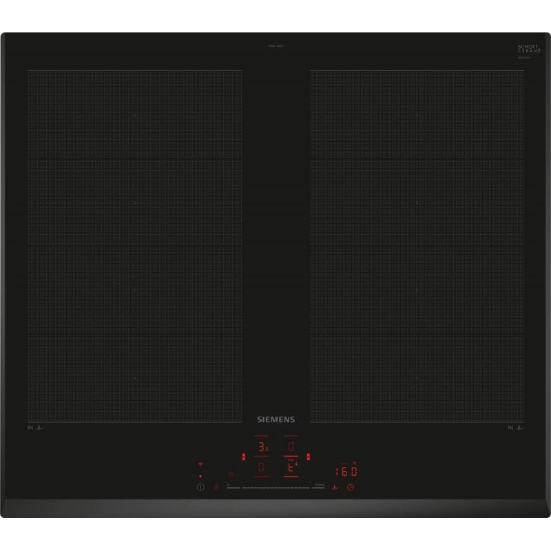 Siemens EX651HXC1E - IQ700 - Inductiekookplaat - 60 cm - Home connect - flexInduction: de slimme kookplaat die zich aanpast aan je wensen - fryingSensor Pro: Geniet van het koken zonder bang te zijn dat je het eten laat aanbranden