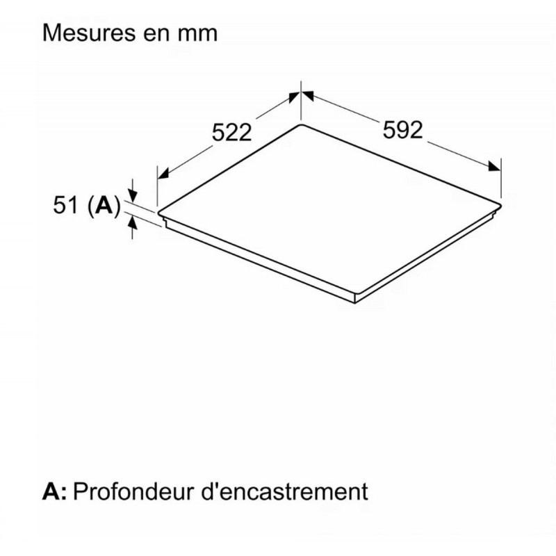 Siemens EX651HXC1E - IQ700 - Inductiekookplaat - 60 cm - Home connect - flexInduction: de slimme kookplaat die zich aanpast aan je wensen - fryingSensor Pro: Geniet van het koken zonder bang te zijn dat je het eten laat aanbranden