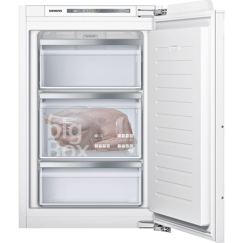 Siemens GI21VAFE0 – Inbouwvriezer met LowFrost en super-vriesfunctie