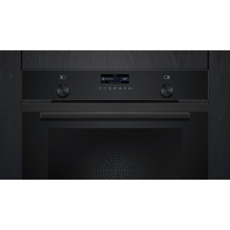 Siemens HB279GBB3 - iQ500 - Inbouwoven - 60 x 60 cm - Zwart - Energielabel A - Air Fry - Pyrolyse