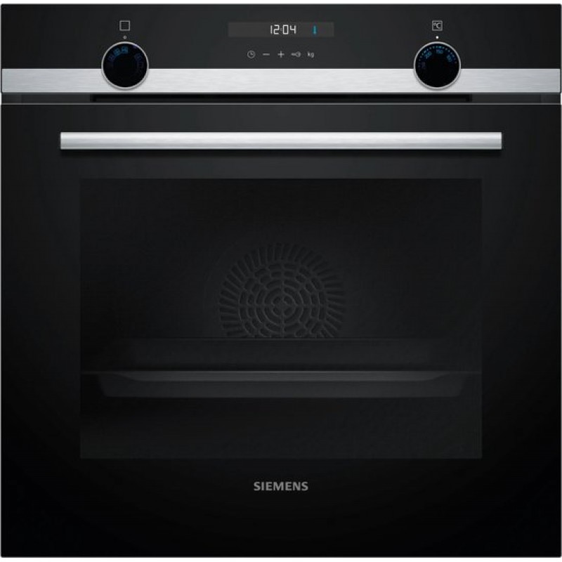 Siemens HB537GES3 - iQ500 - Inbouwoven - 60 x 60 cm - 71 l - Inox - Eenvoudig te reinigen met Hydrolyse en ecoClean