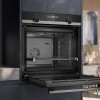Siemens HB537GES3 - iQ500 - Inbouwoven - 60 x 60 cm - 71 l - Inox - Eenvoudig te reinigen met Hydrolyse en ecoClean