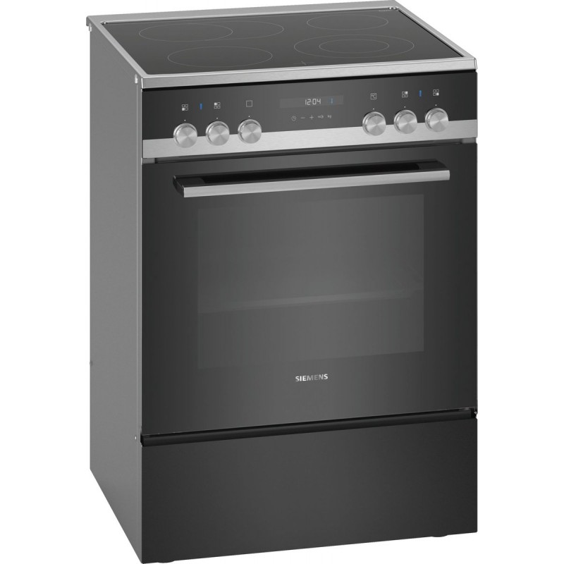 Siemens HK9S5A240 - Elektrische fornuis - Vrijstaand fornuis - Zwart - Draaiknop - Touch - Elektronisch