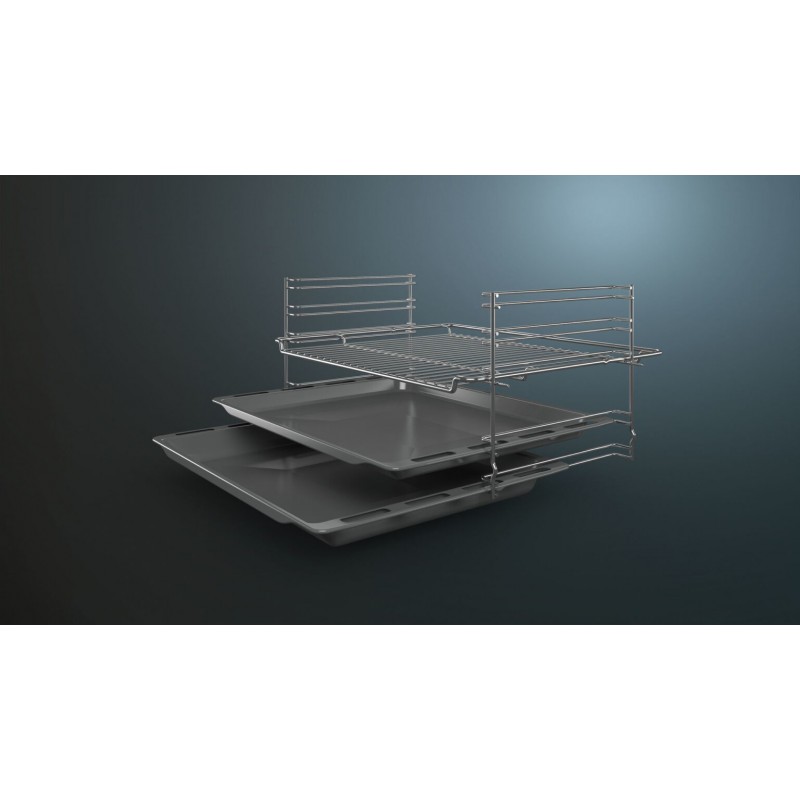 Siemens HK9S5A240 - Elektrische fornuis - Vrijstaand fornuis - Zwart - Draaiknop - Touch - Elektronisch