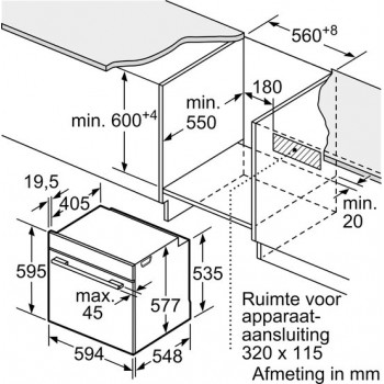 Siemens HM736G1B1 - iQ700 - Inbouwoven met magnetron - 67L