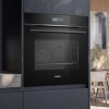 Siemens HS736G1B1 - iQ700 - Inbouwoven met stoom - 60 cm x 60 cm - 4D Hetelucht - Air Fry-functie: voor perfect en gezonde gefrituurde gerechten - Zwart - Home Connect