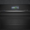 Siemens HS736G1B1 - iQ700 - Inbouwoven met stoom - 60 cm x 60 cm - 4D Hetelucht - Air Fry-functie: voor perfect en gezonde gefrituurde gerechten - Zwart - Home Connect