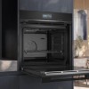 Siemens HS736G1B1 - iQ700 - Inbouwoven met stoom - 60 cm x 60 cm - 4D Hetelucht - Air Fry-functie: voor perfect en gezonde gefrituurde gerechten - Zwart - Home Connect