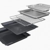 Siemens HS736G1B1 - iQ700 - Inbouwoven met stoom - 60 cm x 60 cm - 4D Hetelucht - Air Fry-functie: voor perfect en gezonde gefrituurde gerechten - Zwart - Home Connect