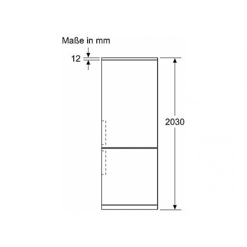 SIEMENS KG39N2LCF iQ300 Koel-vriescombinatie (Energielabel C, 363 l, 203 cm hoog, roestvrijstalen look)
