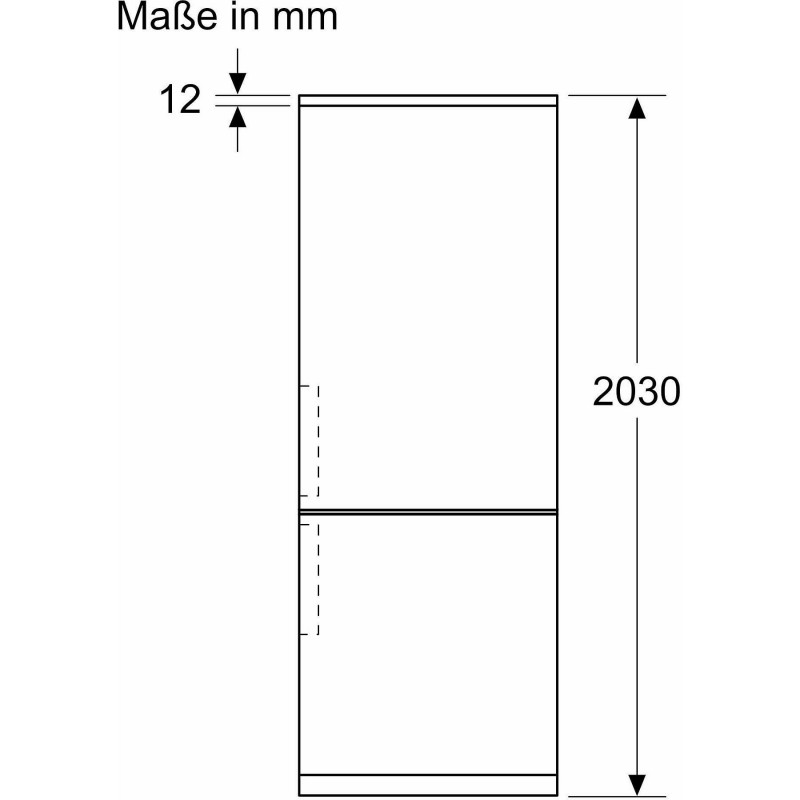 SIEMENS KG39NAIAU iQ500 Koel-vriescombinatie (A, 363 l, 2030 mm hoog, NoFrost, geborsteld staal, anti-vingerafdruk)