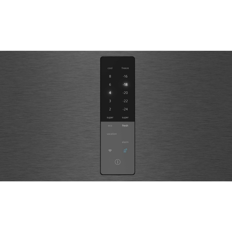 Siemens KG39NAXCF - iQ500 - Koelvriescombinatie - Total No Frost - nooit meer ontdooien - Zwart - Energielabel C - hyperFresh 0°C meer ruimte voor groente en fruit