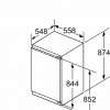 Siemens KI21RADD1 - Inbouwkoelkast - Soft Close - 28 dB - Omkeerbaar