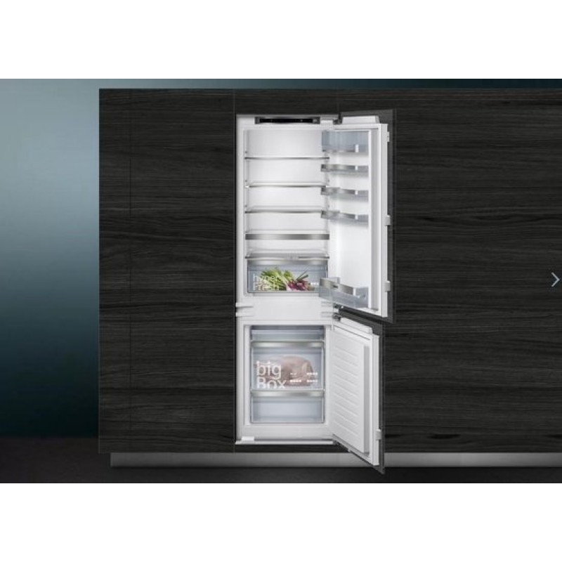 Siemens KI86SAFE0 - iQ500 - Inbouw koelkast - koel-vriescombinatie - 177.2 cm x 55.8 cm - hyperFresh Plus: Fruit en groenten blijven langer vers - Led verlichting - superKoelen: snel koelen van verse producten