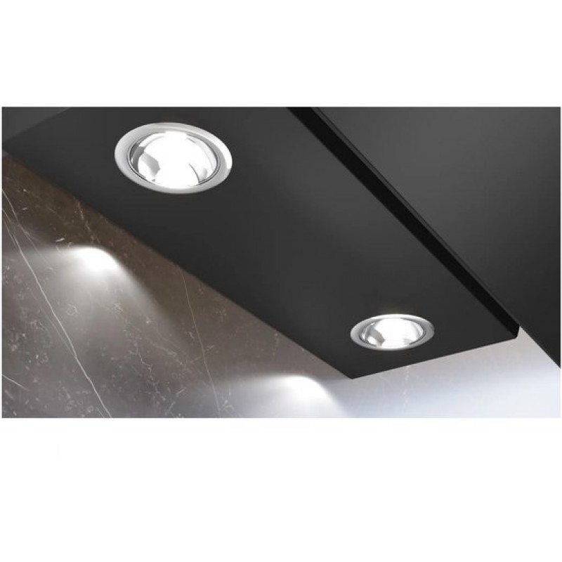 Siemens LC65KDK60 - IQ100 - Afzuigkap - Wandschouwkap - 60 cm - zwart glas - Stille motor - Ledverlichting