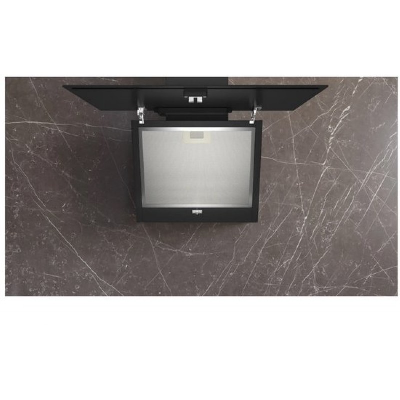 Siemens LC65KDK60 - IQ100 - Afzuigkap - Wandschouwkap - 60 cm - zwart glas - Stille motor - Ledverlichting