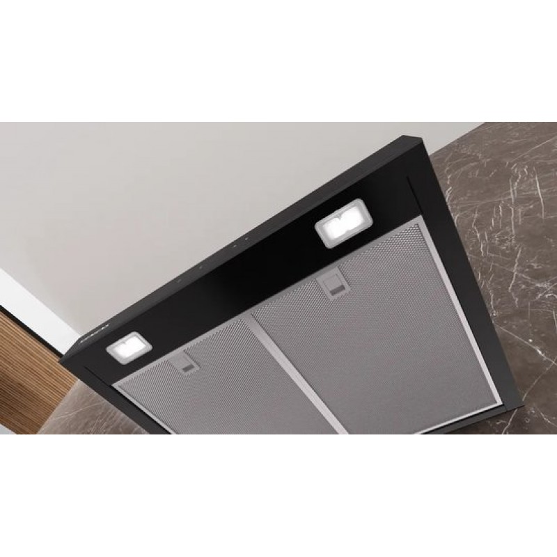Siemens LC67BDN60- iQ500 - Afzuigkap - Wandschouwkap - 60 cm - Zwart - Energielabel A