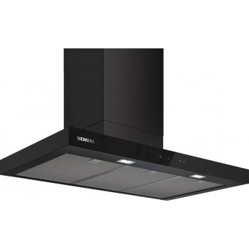 Siemens LC97BDN60 - iQ500 - Afzuigkap - Wandschouwkap - 90 cm - Zwart - Energielabel A
