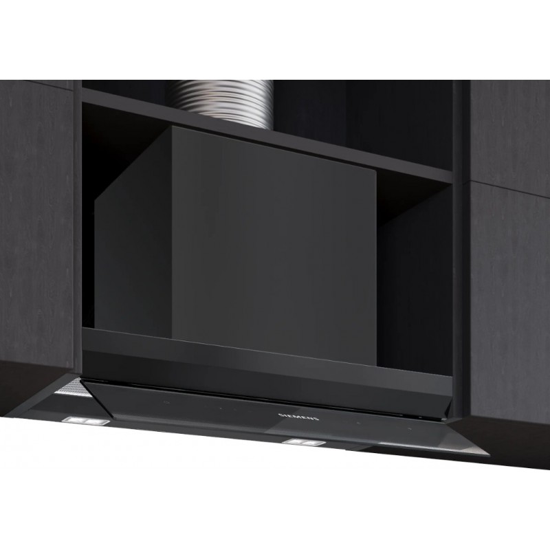Siemens LJ67BDP60 - iQ500 - Afzuigkap - Geïntegreerde schouwkap - 60 cm - Zwart - Energielabel A