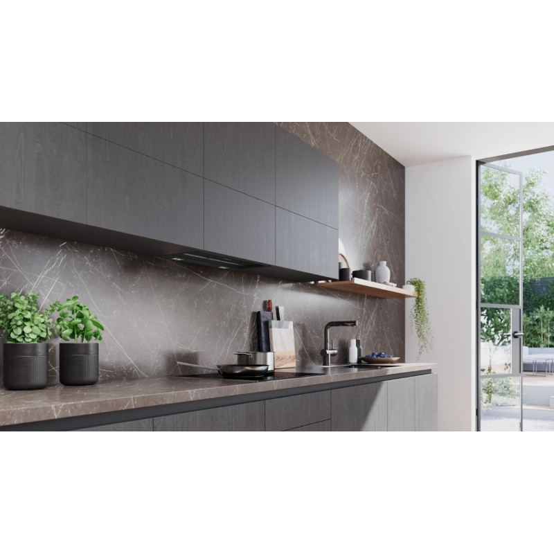 Siemens LJ67BDP60 - iQ500 - Afzuigkap - Geïntegreerde schouwkap - 60 cm - Zwart - Energielabel A
