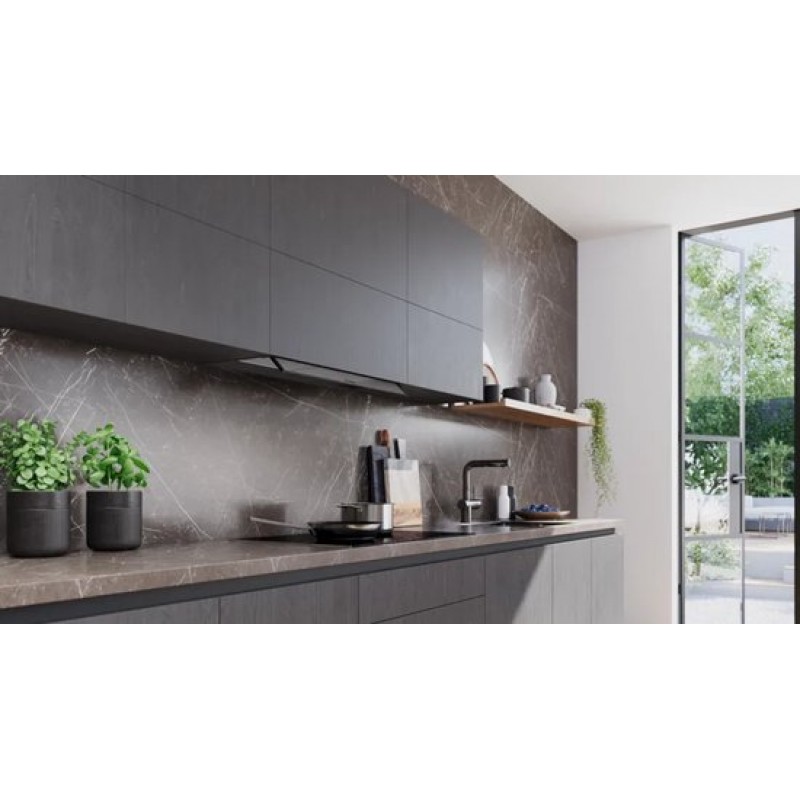Siemens LJ85BCC60 - iQ300 - Afzuigkap - Geïntegreerde schouwkap - 80 cm - Zwart