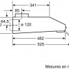 Siemens LU63LCC50 - iQ100 - Afzuigkap - Onderbouw afzuigkap 60 cm - rvs