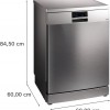 Siemens SN27TI02CE - iQ700 - Vaatwasser - Vrijstaande vaatwasser - 60 cm - Home connect - Zeolith: extra droge vaat - Energielabel A - varioSpeed Plus je vaat tot wel drie keer zo snel schoon